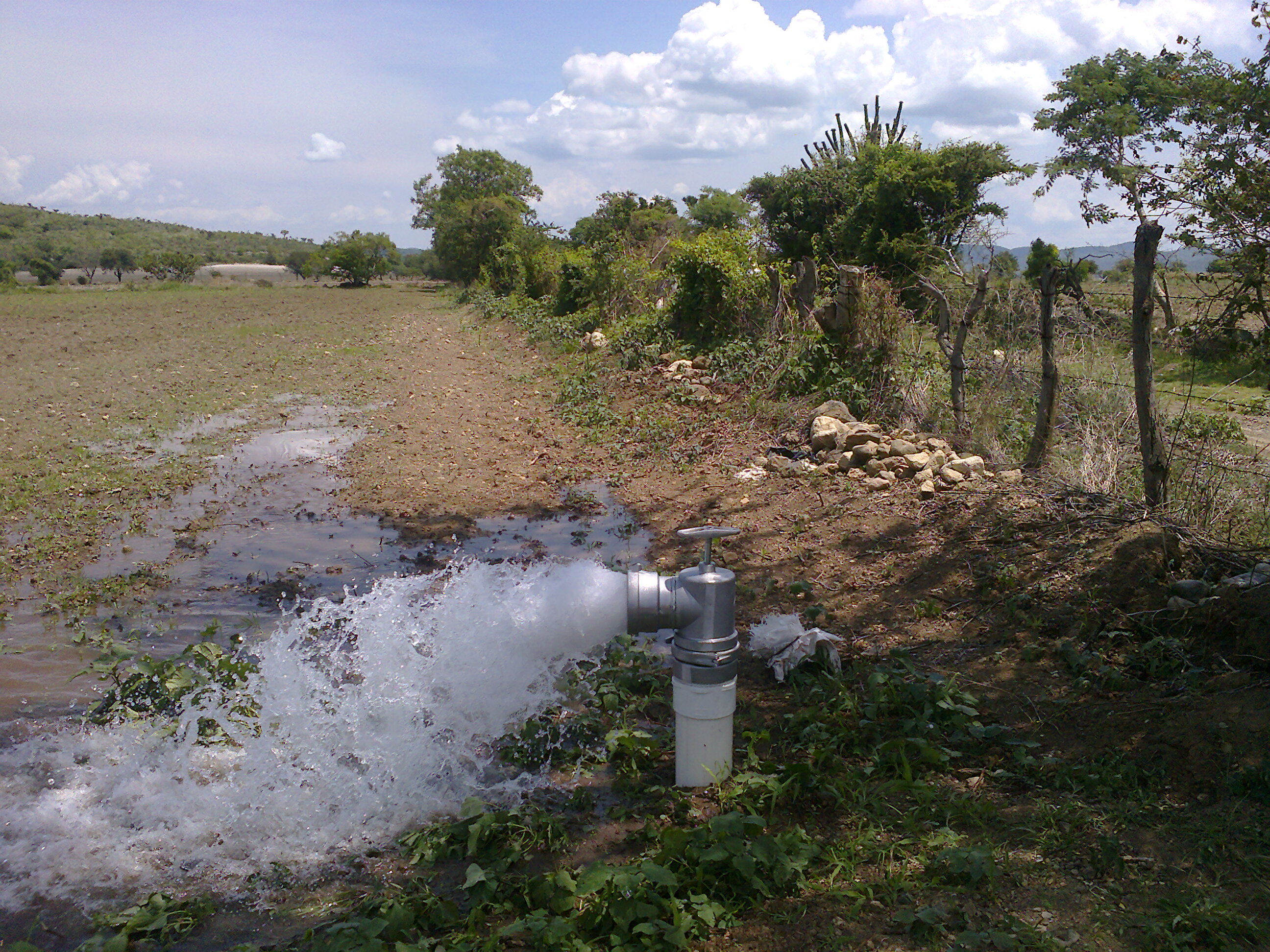 Sistema de riego agrícola